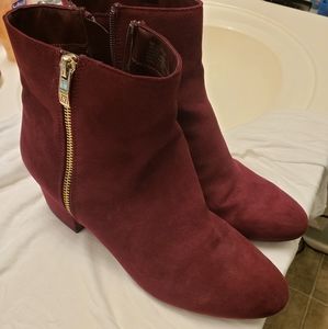 Liz Goldie Suede Booties